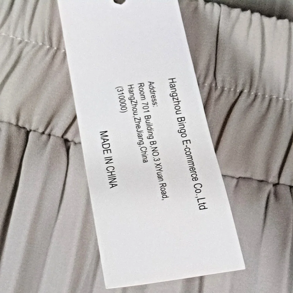 Urban Coco Pleated Midi Skirt Gray Large L Elastic Waist Accordium A-Line Pocket